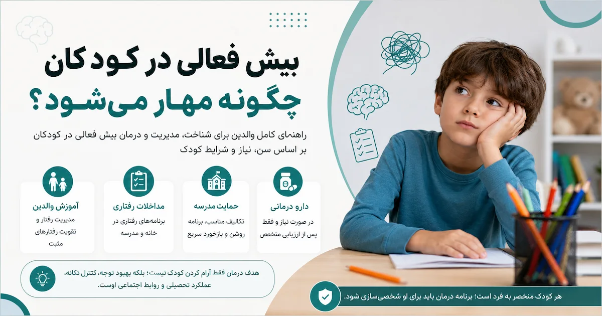 بیش فعالی در کودکان 